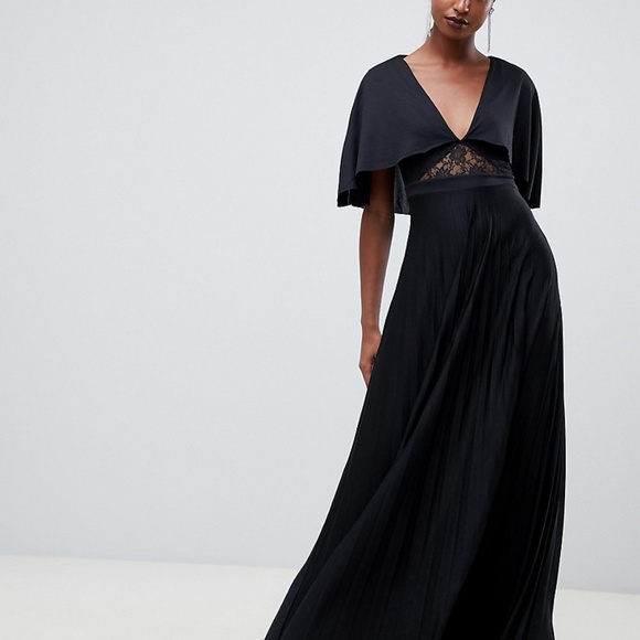 tall black maxi dress
